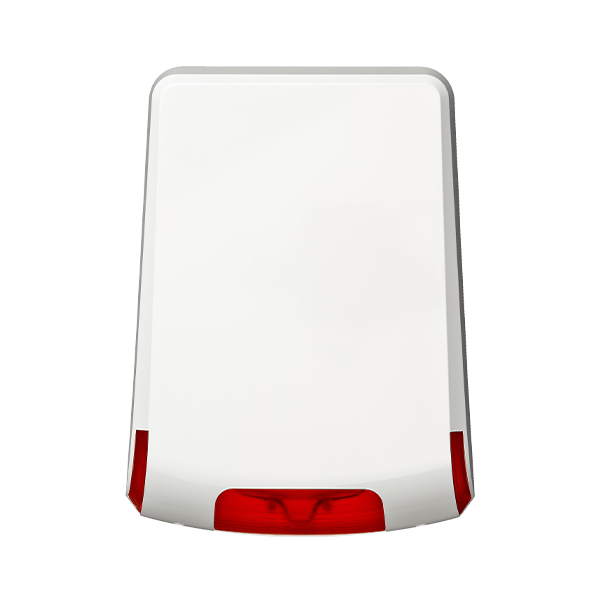 Sirena piezo de exterior, 80/105 db, flash LED portocaliu    - Teletek SR300O_M - 1