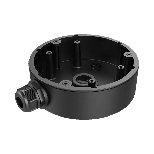 Doza culoare neagra, conexiuni pentru camerele tip 'DOME' - HIKVISION DS-1280ZJ-DM21-BLACK - 1