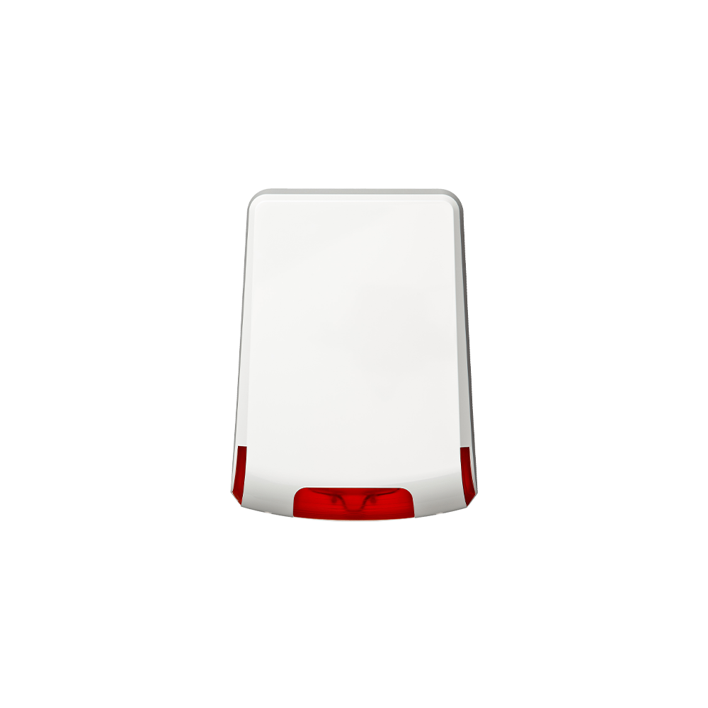 Sirena piezo de exterior, 80/105 db, flash LED portocaliu    - Teletek SR300O-M - 1