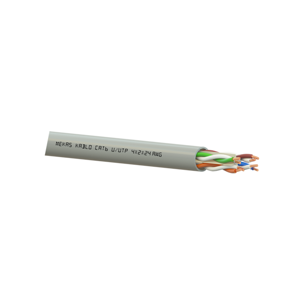 Cablu U/UTP, cat 6, 4x2x23 AWG, Cupru, 305m - Mekas Kablo MEK90-4x2x23-6U - 1