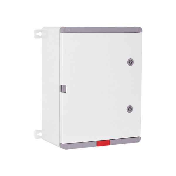 Cutie distributie IP67 din ABS gri, usa mata, placa metalica, 300x400x220 mm PD304022 - 1
