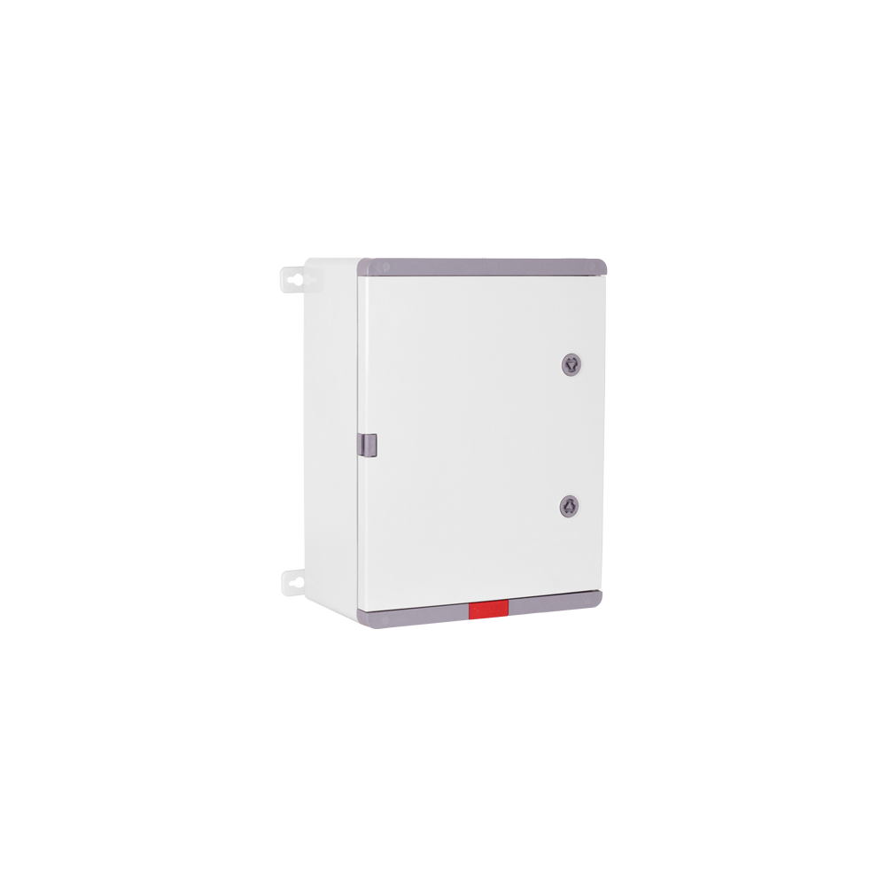 Cutie distributie IP67 din ABS gri, usa mata, placa metalica, 300x400x220 mm PD304022 - 1