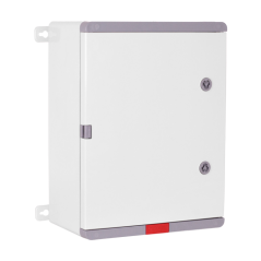 Cutie distributie IP67 din ABS gri, usa mata, placa metalica, 300x400x220 mm PD304022 - 1