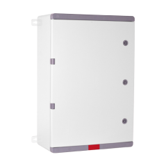 Cutie distributie IP67 din ABS gri, usa mata, placa metalica, 400x500x240 mm PD405024 - 1