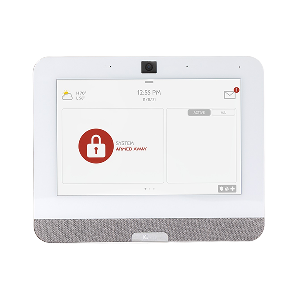 Centrala IQ4 panel, Wi-Fi, LTE, 128 zone, PowerG, Z-Wave, ecran 7' - DSC IQP43AB - 1