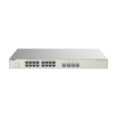 Switch L2+, 12 x RJ45 2.5G PoE+, 4 x RJ45 2.5G Hi-PoE, 4 x SFP+ 10G, Cloud Management, 1U - Ruijie R - 1