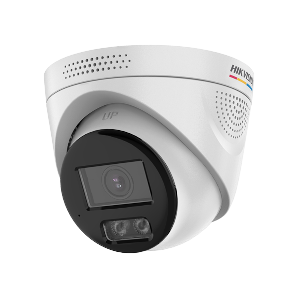 Camera IP, 4MP, lentila 2.8mm, IR 30m, WL 30m ColorVu3, Audio, alarma audio+strobo - HIKVISION DS-2C - 1