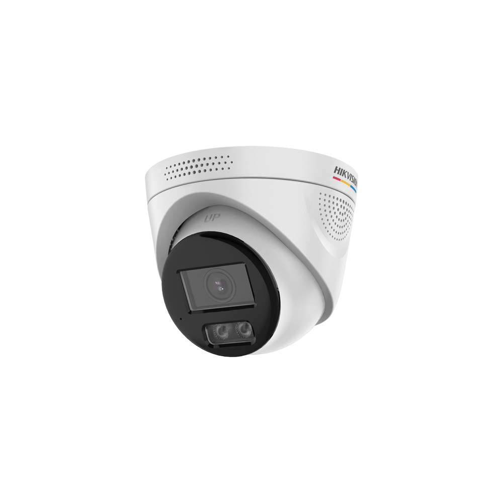 Camera IP, 4MP, lentila 2.8mm, IR 30m, WL 30m ColorVu3, Audio, alarma audio+strobo - HIKVISION DS-2C - 1
