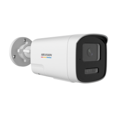 Camera IP, 4MP, lentila 2.8mm, IR 50m, WL 50m ColorVu3, Audio, Alarma audio+strobo - HIKVISION DS-2C - 1