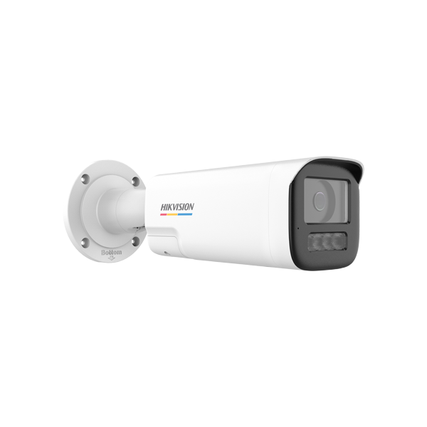 Camera IP, 4MP, lentila 2.8mm, IR 50m, WL 50m ColorVu3, Audio, Alarma audio+strobo - HIKVISION DS-2C - 1