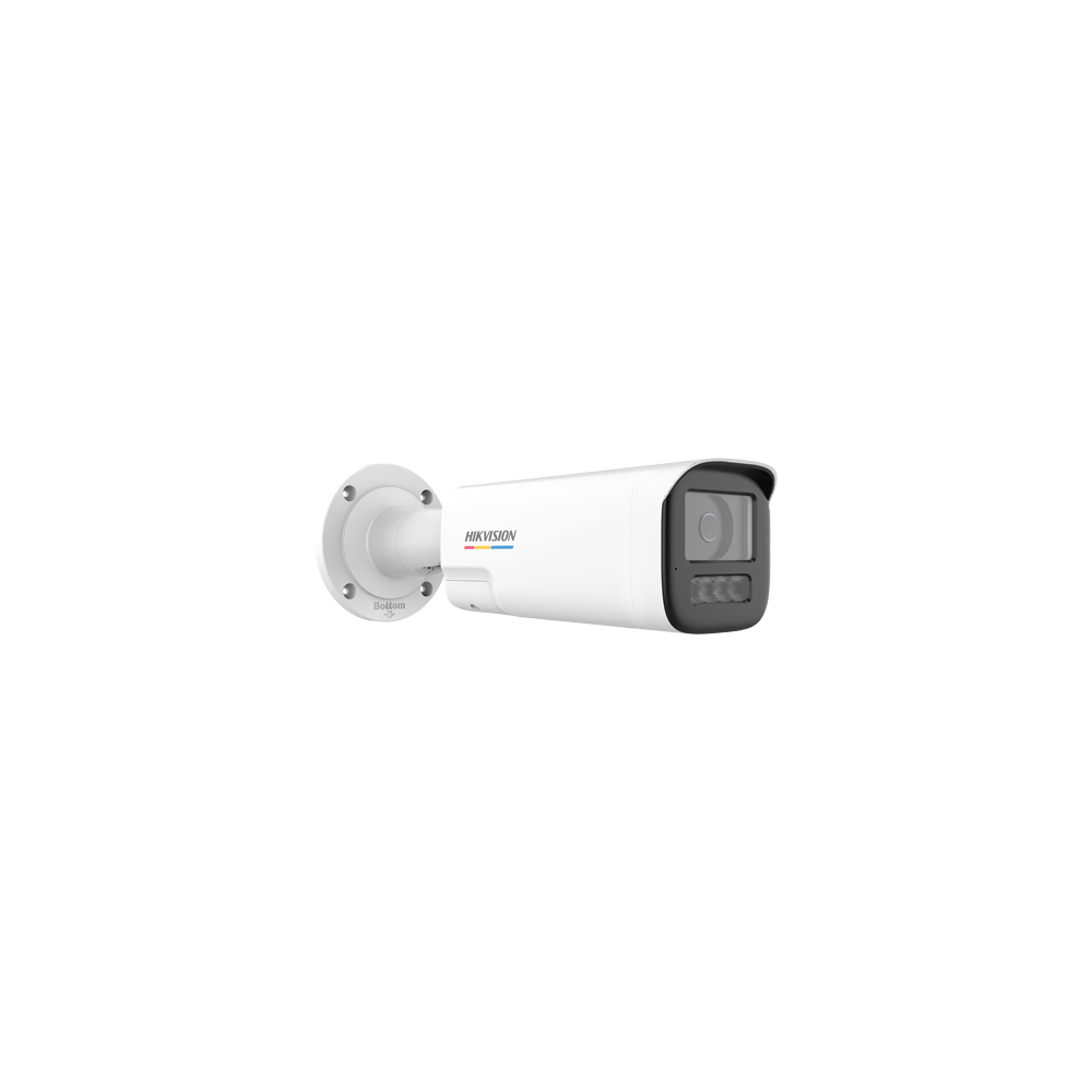 Camera IP, 4MP, lentila 2.8mm, IR 50m, WL 50m ColorVu3, Audio, Alarma audio+strobo - HIKVISION DS-2C - 1