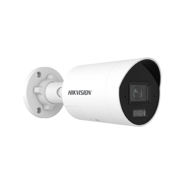 Camera IP 6MP, lentila 2.8mm, IR 40m, WL 40m ColorVu3, Audio, Alarma Audio+Strobo - HIKVISION DS-2CD - 1