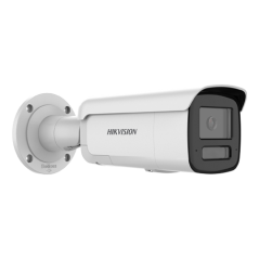 Camera IP 6MP, lentila 2.8mm, IR 60m, WL 60m ColorVu3, Audio, Alarma Audio+Strobo - HIKVISION DS-2CD - 1