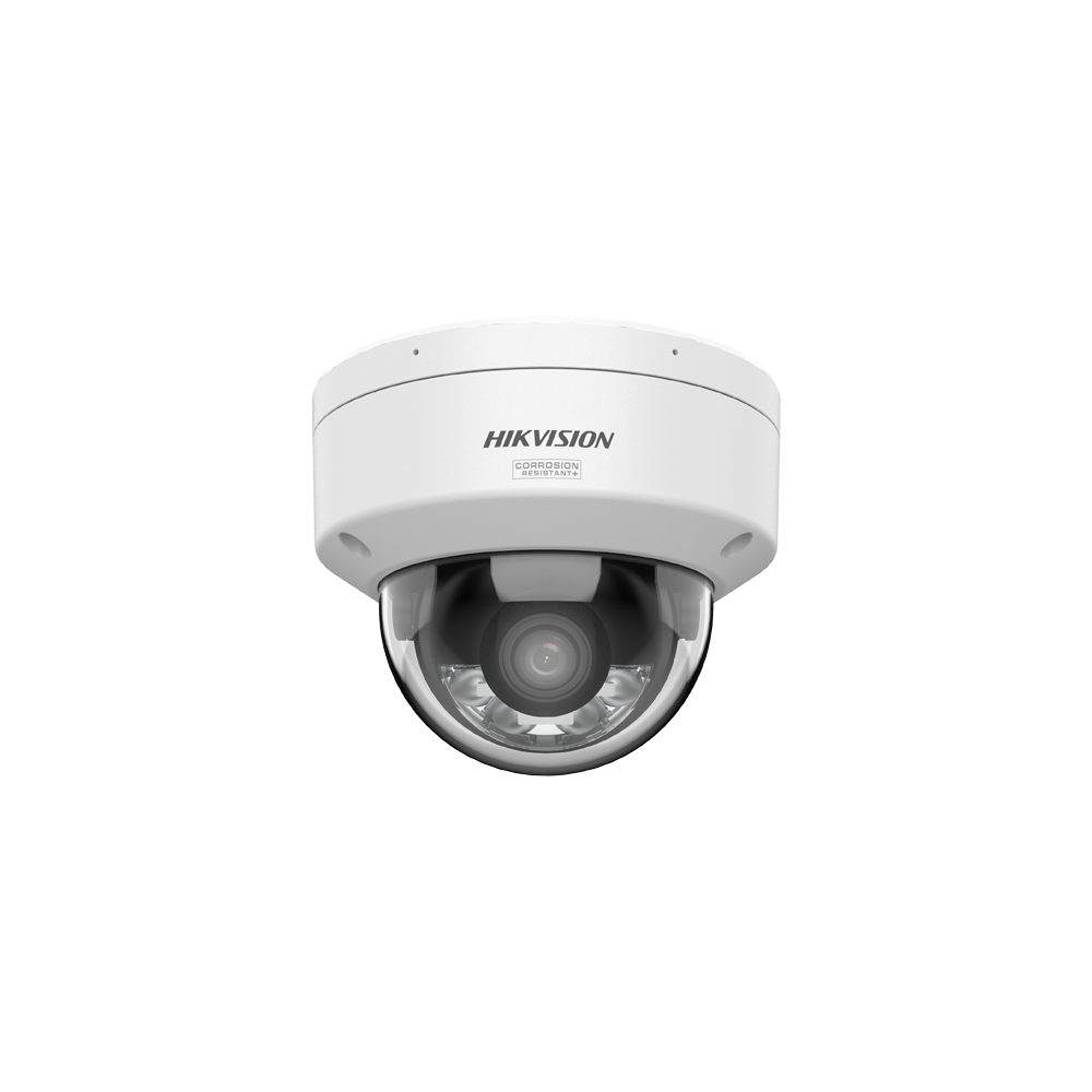Camera IP 6MP, lentila 2.8mm, IR 30m, WL 30m ColorVu3, 2xMic, Alarma - HIKVISION DS-2CD2167G3-LIS2UY - 1