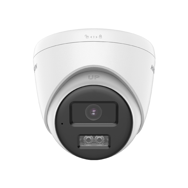 Camera analog 4K, lentila 2.8mm, IR 40m, WL 40m, TVI, Audio 'over coaxial' - HIKVISION DS-2CE78U0T-L - 1