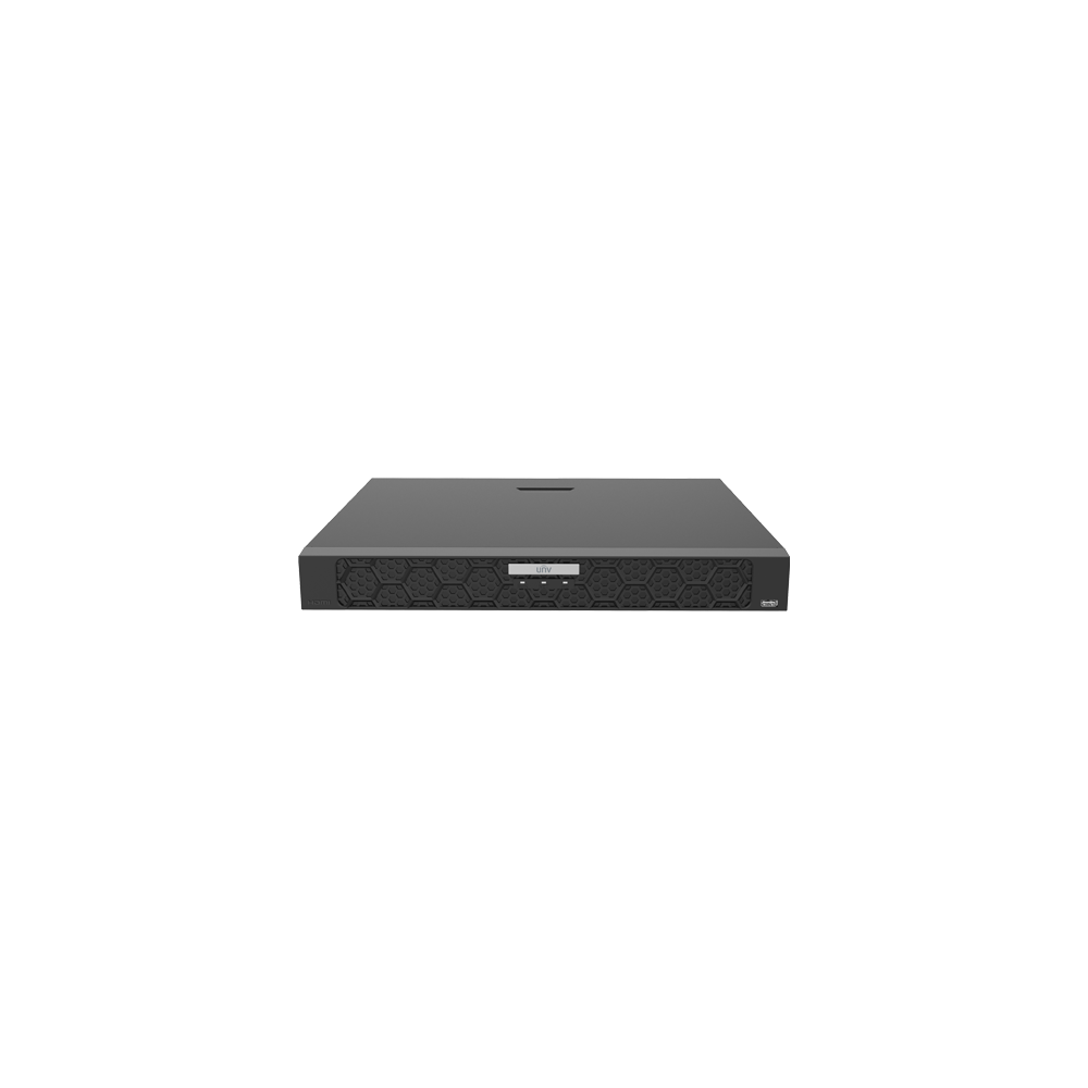 NVR 4K seria Prime, AcuSearch, 32 canale, max 16MP, 2 x SATA, Analiza video, Alarma I/O, 1U - UNV NV - 1