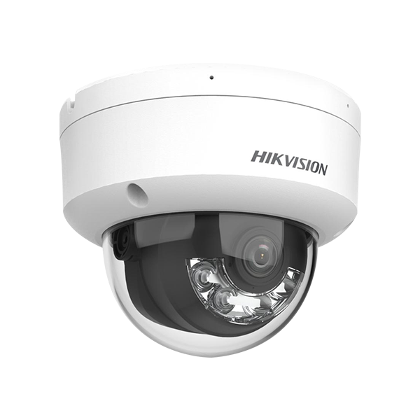 Camera IP, AcuSense, 4MP, lentila 2.8mm, IR 30m, WL 30m, 2xMic., Alarma, IK10 - HIKVISION DS-2CD2143 - 1