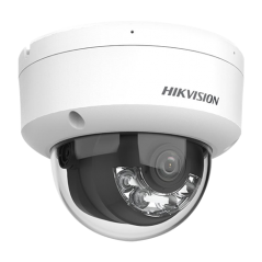 Camera IP, AcuSense, 4MP, lentila 2.8mm, IR 30m, WL 30m, 2xMic., Alarma, IK10 - HIKVISION DS-2CD2143 - 1