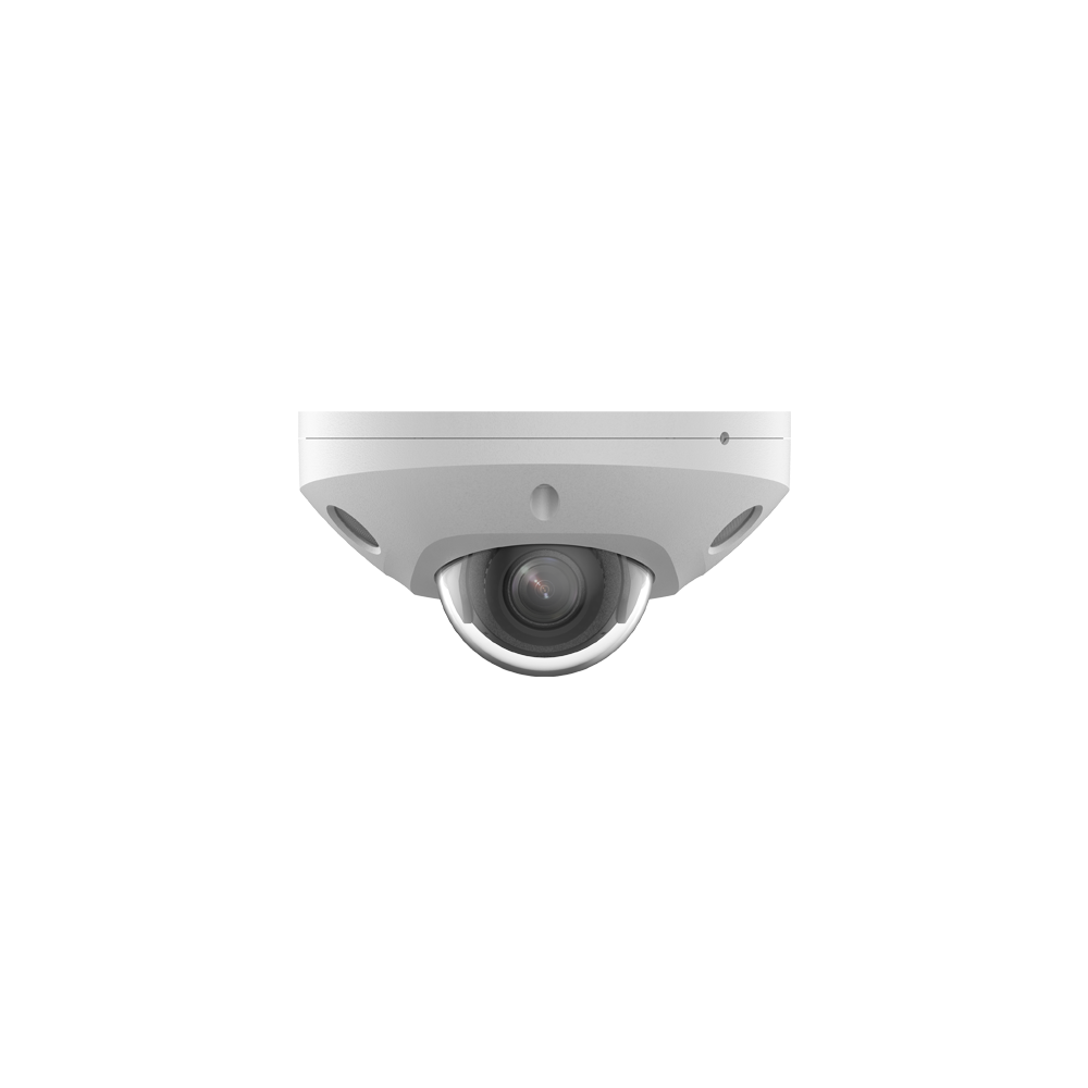 Camera IP AcuSense, 4MP, lentila 2.8mm, IR 30m, WL 30m, 2xMic., Alarma, IK08 - HIKVISION DS-2CD2543G - 1