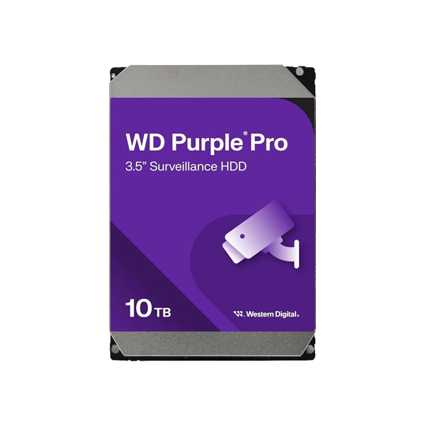 Hard disk 10TB - Western Digital PURPLE PRO AI WD102PURP - 1