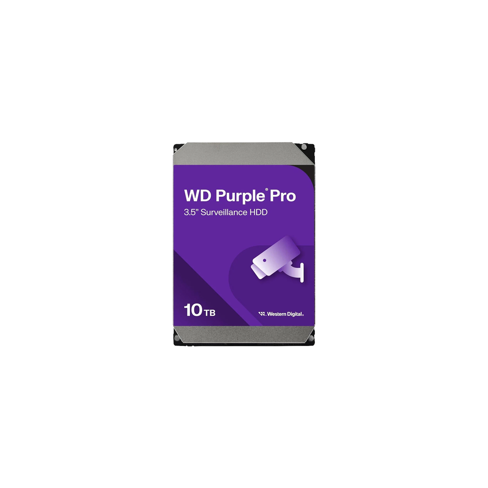 Hard disk 10TB - Western Digital PURPLE PRO AI WD102PURP - 1