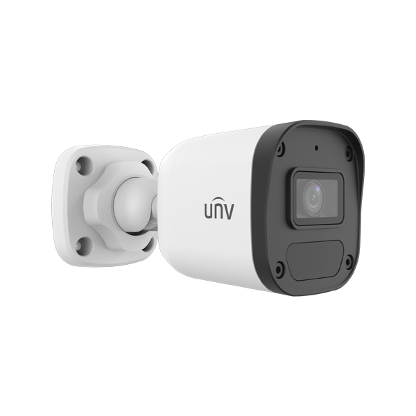 Camera IP 2MP, lentila 2.8mm, Smart IR 30m, Mic, PoE, IP67- UNV IPC2122LB-AF28-ECO - 1