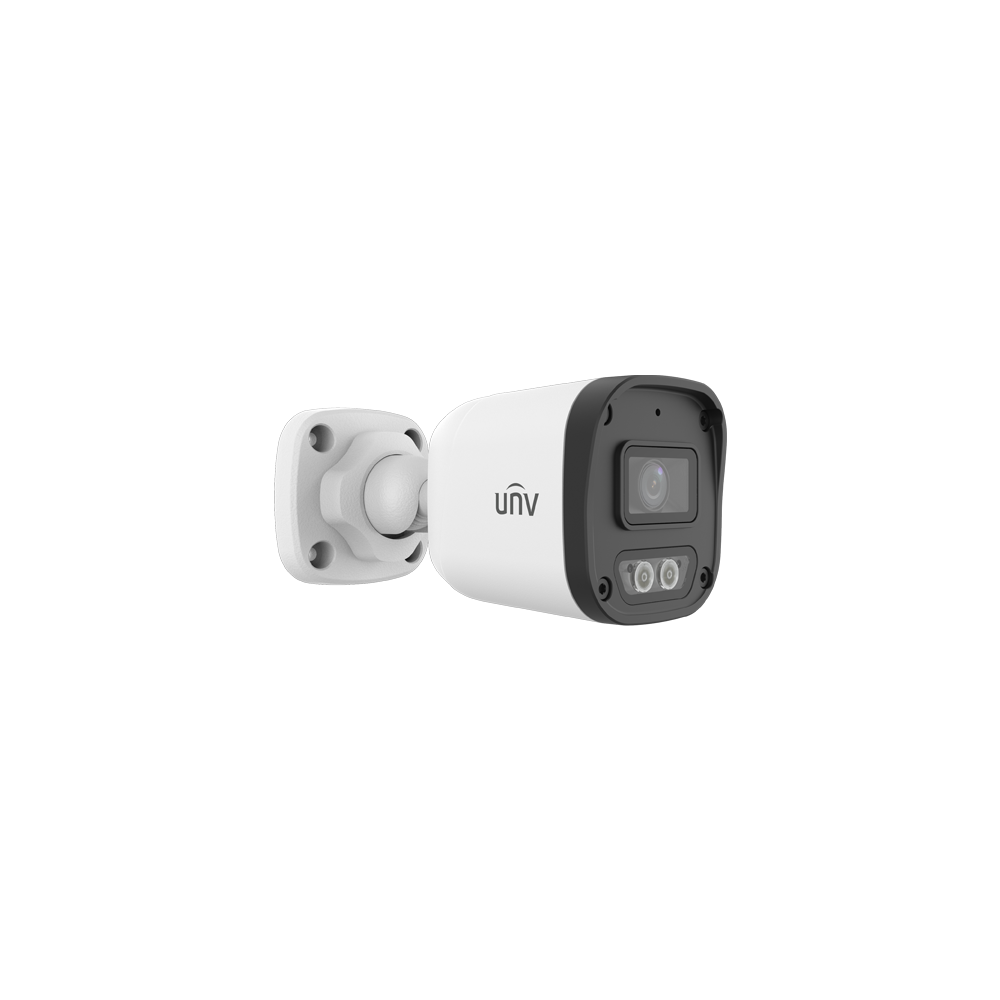Camera IP ColorHunter 4MP, lentila 2.8mm, IR 30m, WL 15m, Mic, PoE, IP67 - UNV IPC2124LB-AF28-DL-ECO - 1
