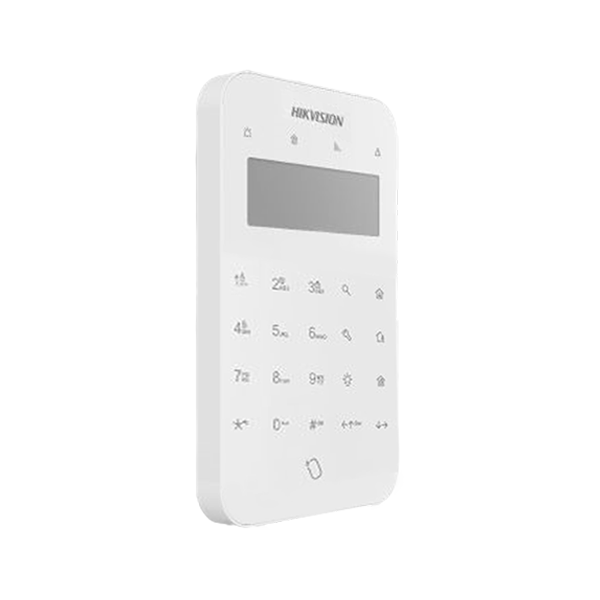 Tastatura cablata cu conectivitate Wireless, LCD, AX PRO Hybrid 868Mhz - HIKVISION DS-PK501LTM-HWE - 1