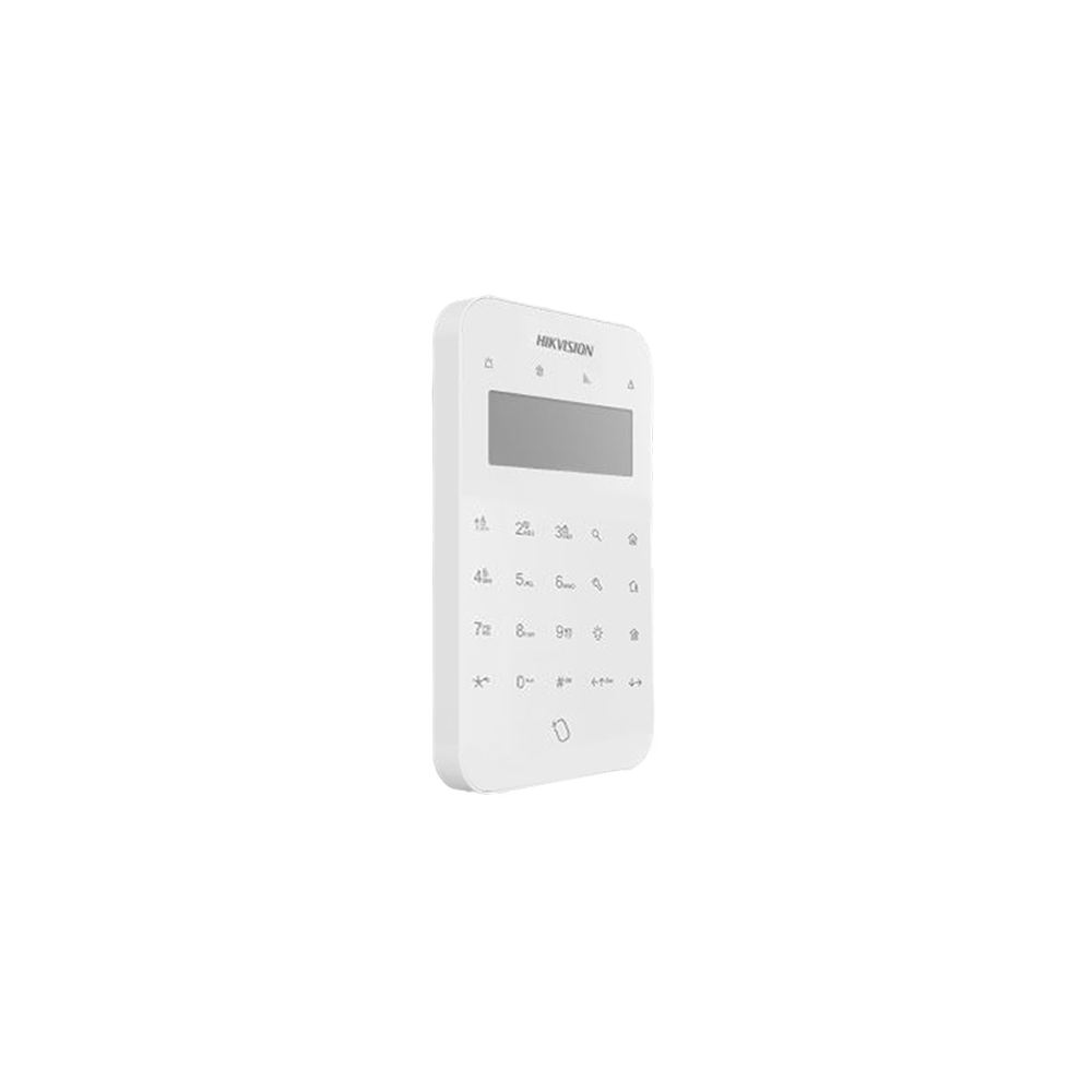 Tastatura cablata cu conectivitate Wireless, LCD, AX PRO Hybrid 868Mhz - HIKVISION DS-PK501LTM-HWE - 1