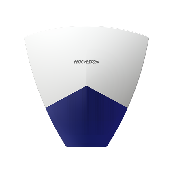 Sirena cablata de exterior, 12 VDC, Albastru, IP55 - HIKVISION DS-PS102X-B - 1