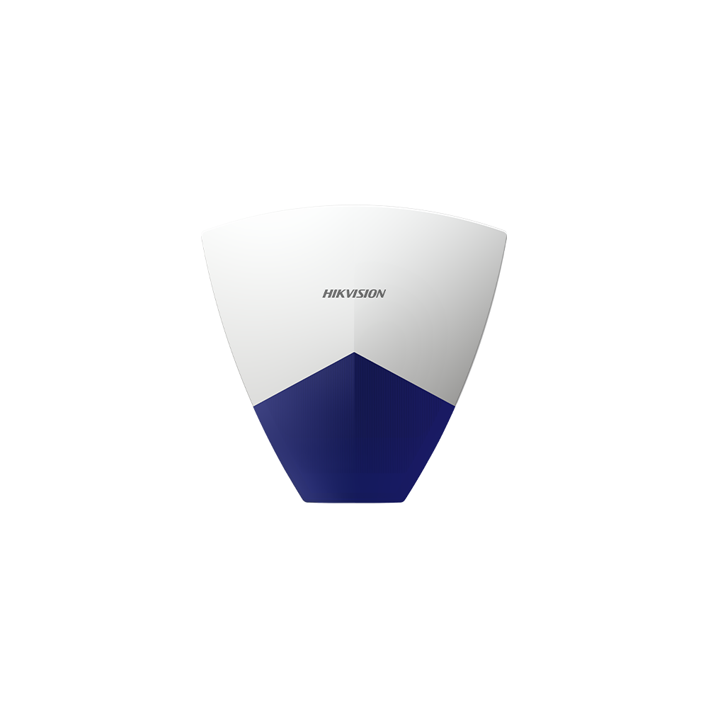 Sirena cablata de exterior, 12 VDC, Albastru, IP55 - HIKVISION DS-PS102X-B - 1