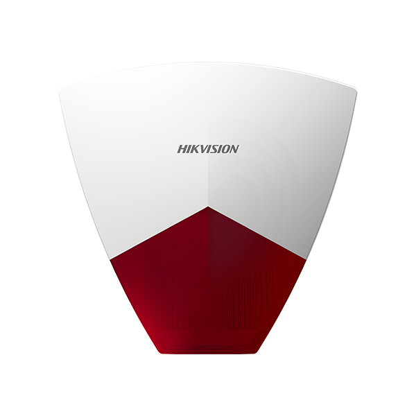 Sirena cablata de exterior, 12 VDC, Rosu, IP55 - HIKVISION DS-PS102X-R - 1