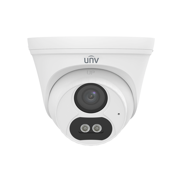 Camera IP ColorHunter 4MP, lentila 2.8mm, IR 30m, WL 15m, Mic, PoE, IP67 - UNV IPC3614LB-AF28-DL-ECO - 1