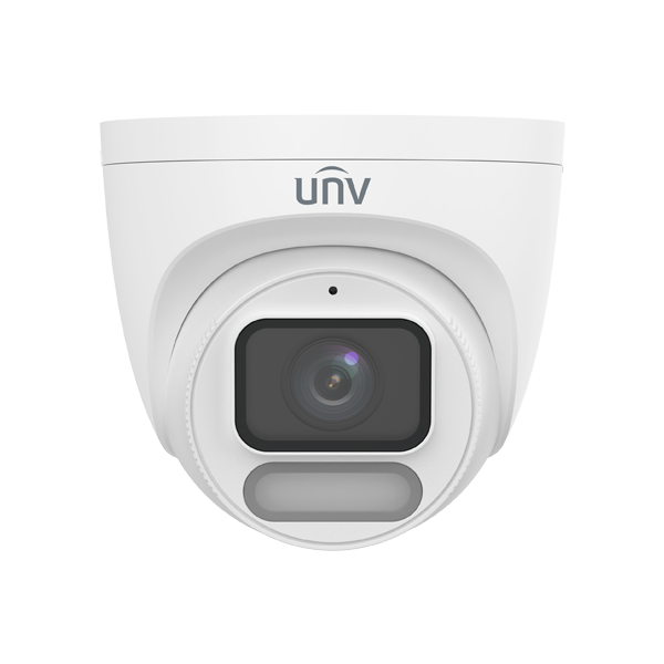 Camera IP Wise-ISP ColorHunter, 4MP, lentila 2.8mm, WL 30m, Mic, PoE, MicroSD, Color 24/7 - UNV IPC3 - 1