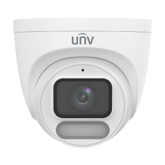 Camera IP Wise-ISP ColorHunter, 4MP, lentila 2.8mm, WL 30m, Mic, PoE, MicroSD, Color 24/7 - UNV IPC3 - 1