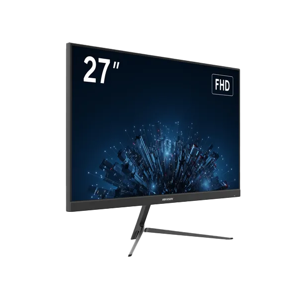 Monitor Borderless E-LED IPS, 27 inch, Full HD, 100 Hz, HDMI, VGA - HIKVISION DS-D5027F3-2P2 - 1