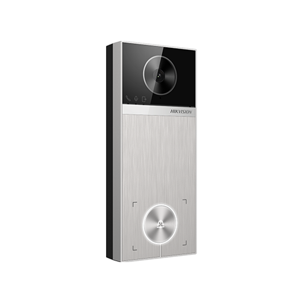 Panou exterior videointerfon TCP/IP 4MP, IR 3m, Wi-Fi6, Bluetooth, M1, IP65 - HIKVISION DS-KV6114-MW - 1
