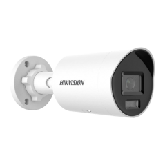 Deep Learning, ColorVu, Dual Light - Camera IP, 4MP, lentila 2.8mm, IR 40m, WL 40m, PoE - HIKVISION  - 1